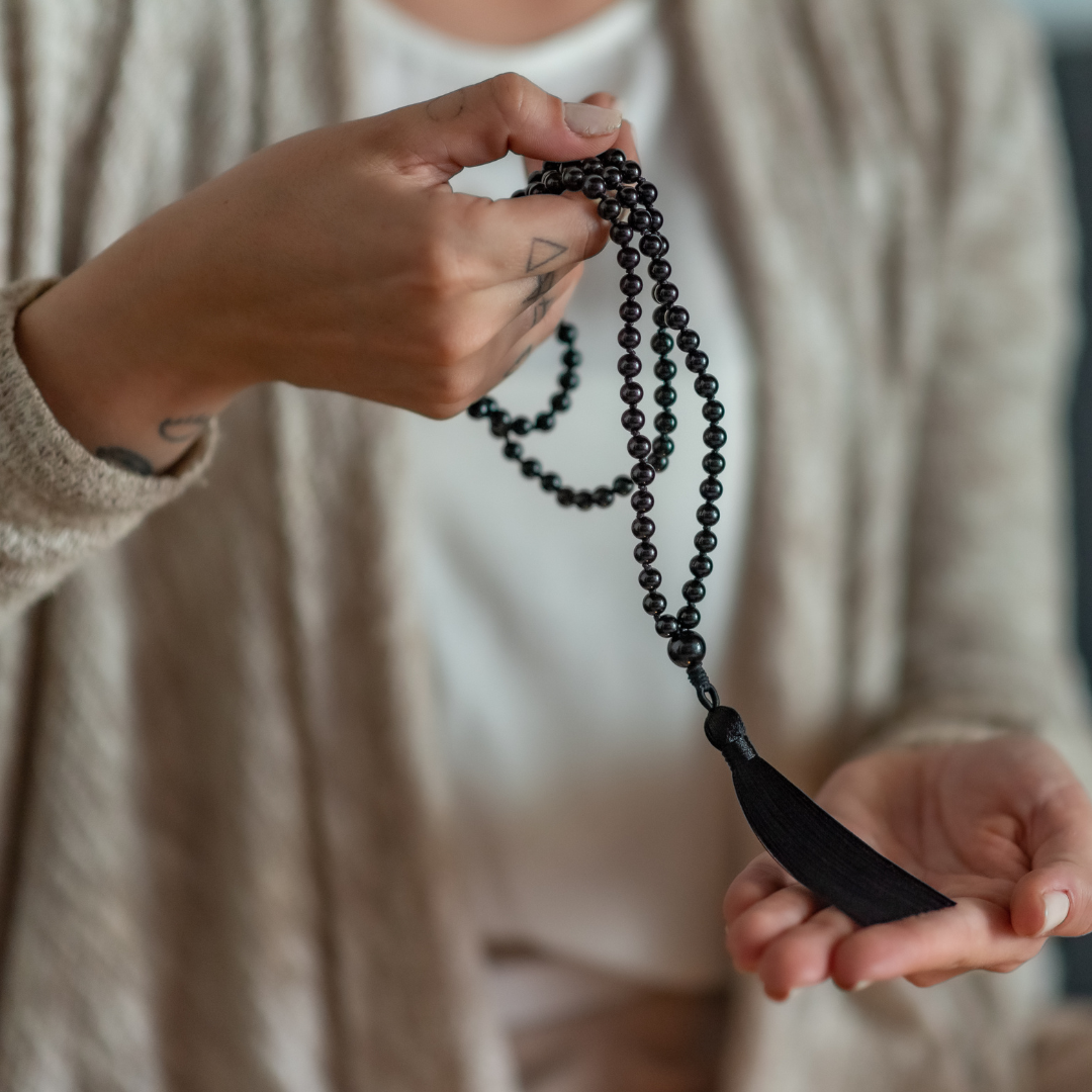 JAPA MALA DE PROTECCIÓN (ónix)