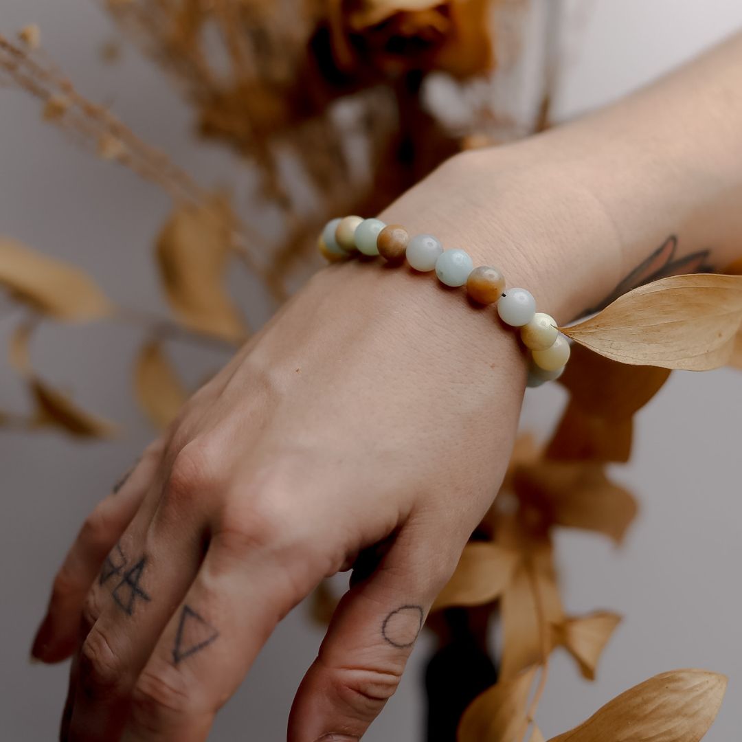 BRAZALETE AMAZONITA
