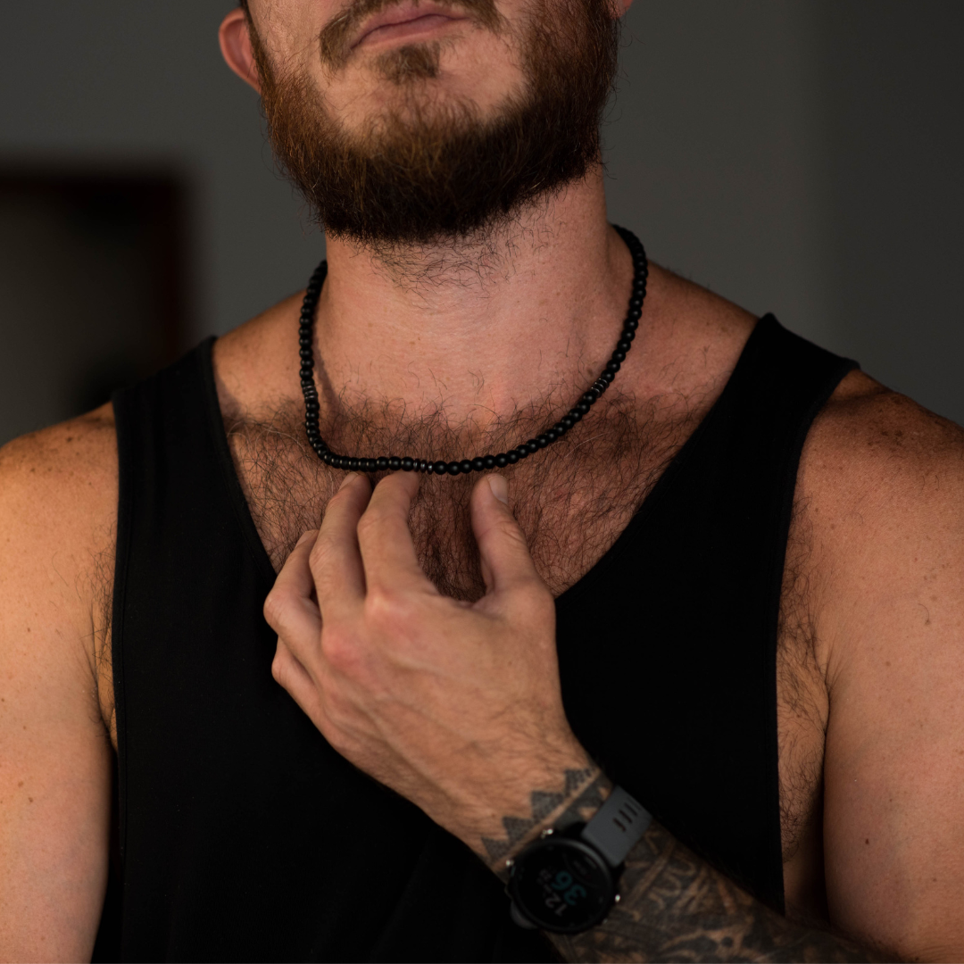 COLLAR AMULETO DE PROTECCIÓN (ÓNIX)