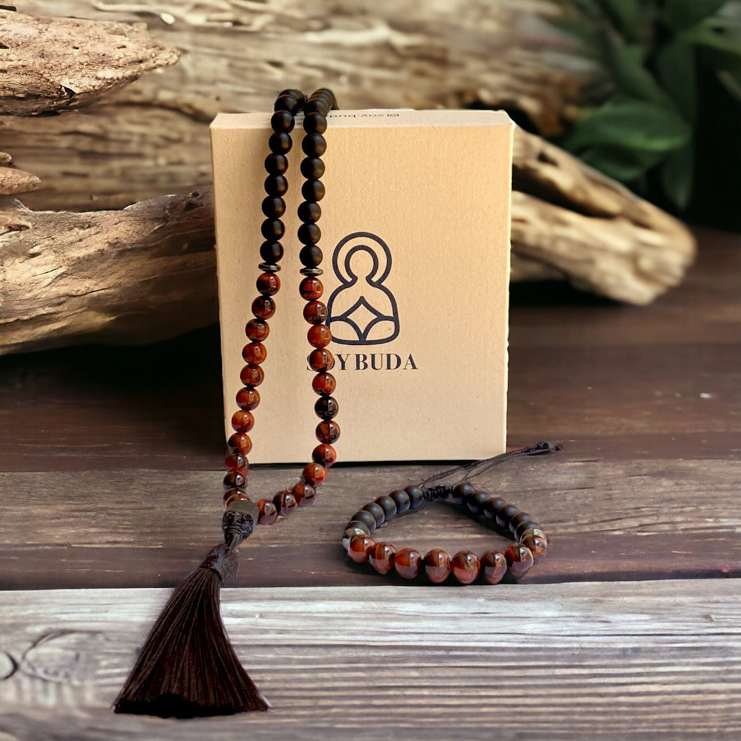 JAPA MALA + BRAZALETE CONEXIÓN INTERNA