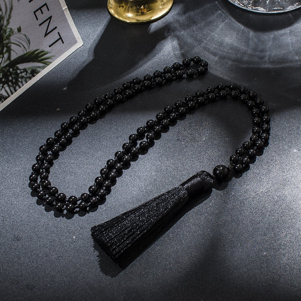 JAPA MALA DE PROTECCIÓN (ónix) - Soy Buda