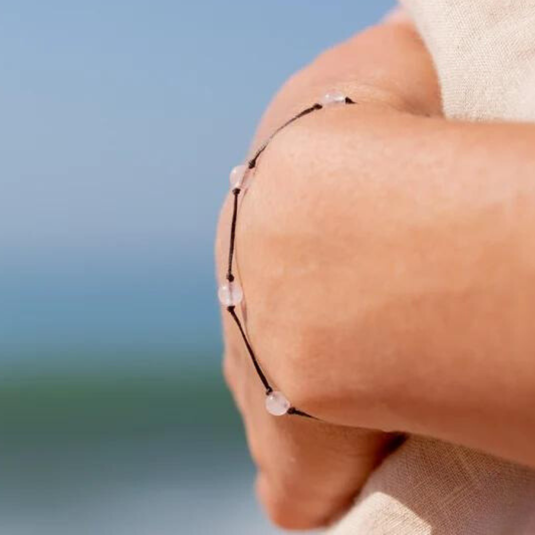 PULSERA CUARZO ROSA