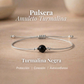 PULSERA AMULETO - TURMALINA NEGRA
