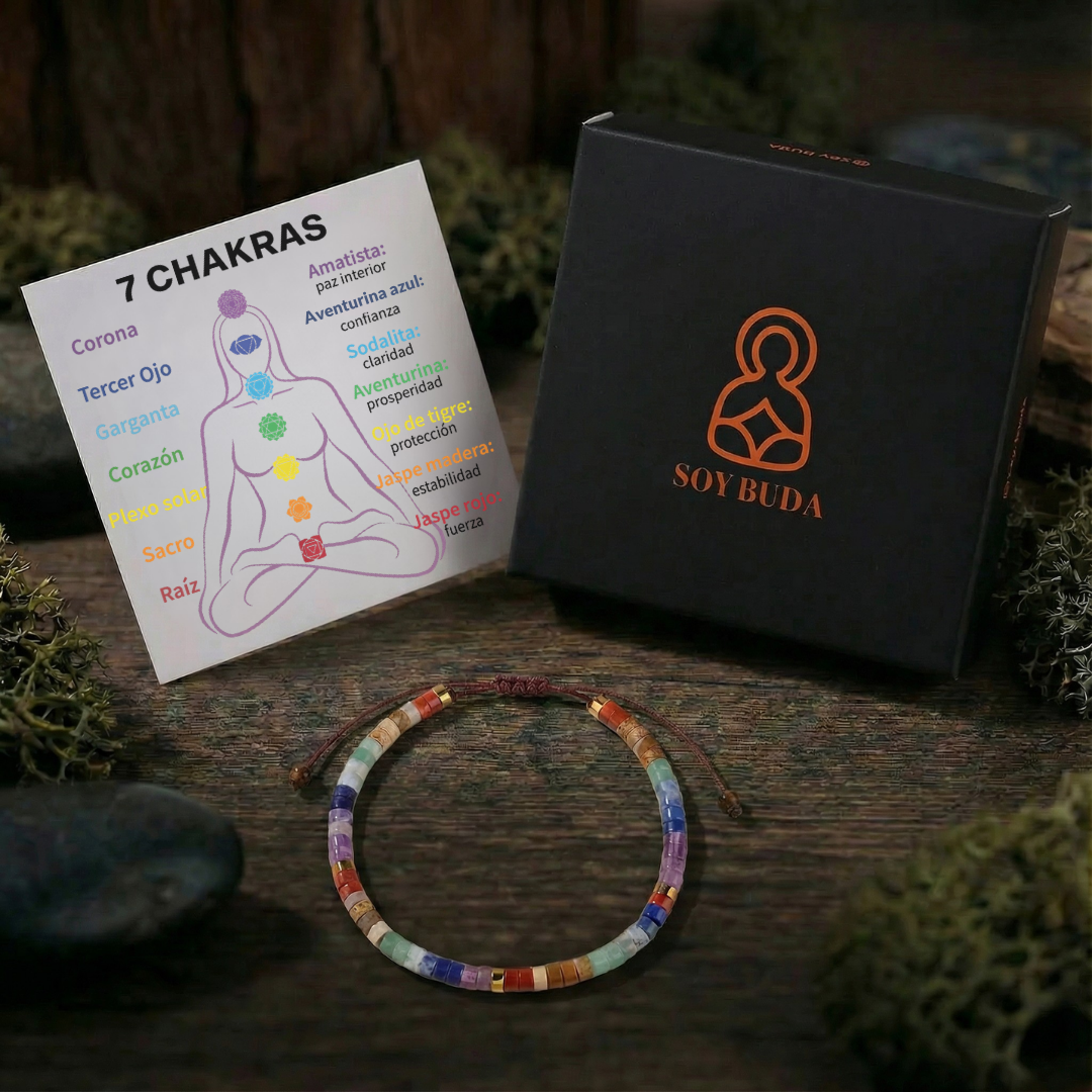 PULSERA ALINEACIÓN 7 CHAKRAS