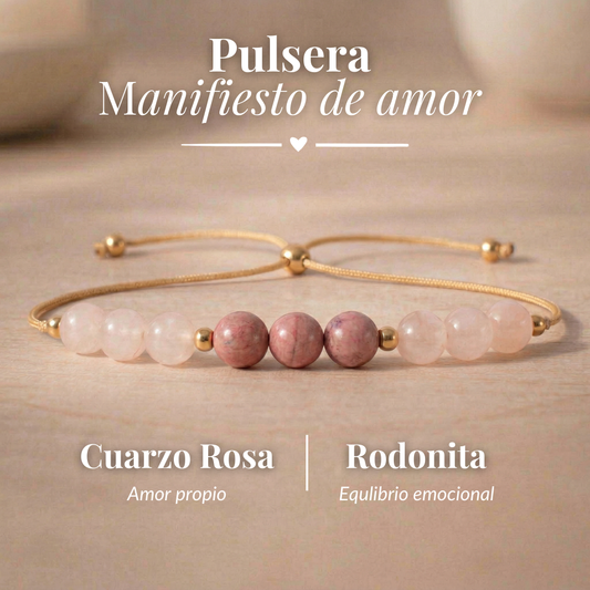 PULSERA MANIFIESTO DE AMOR