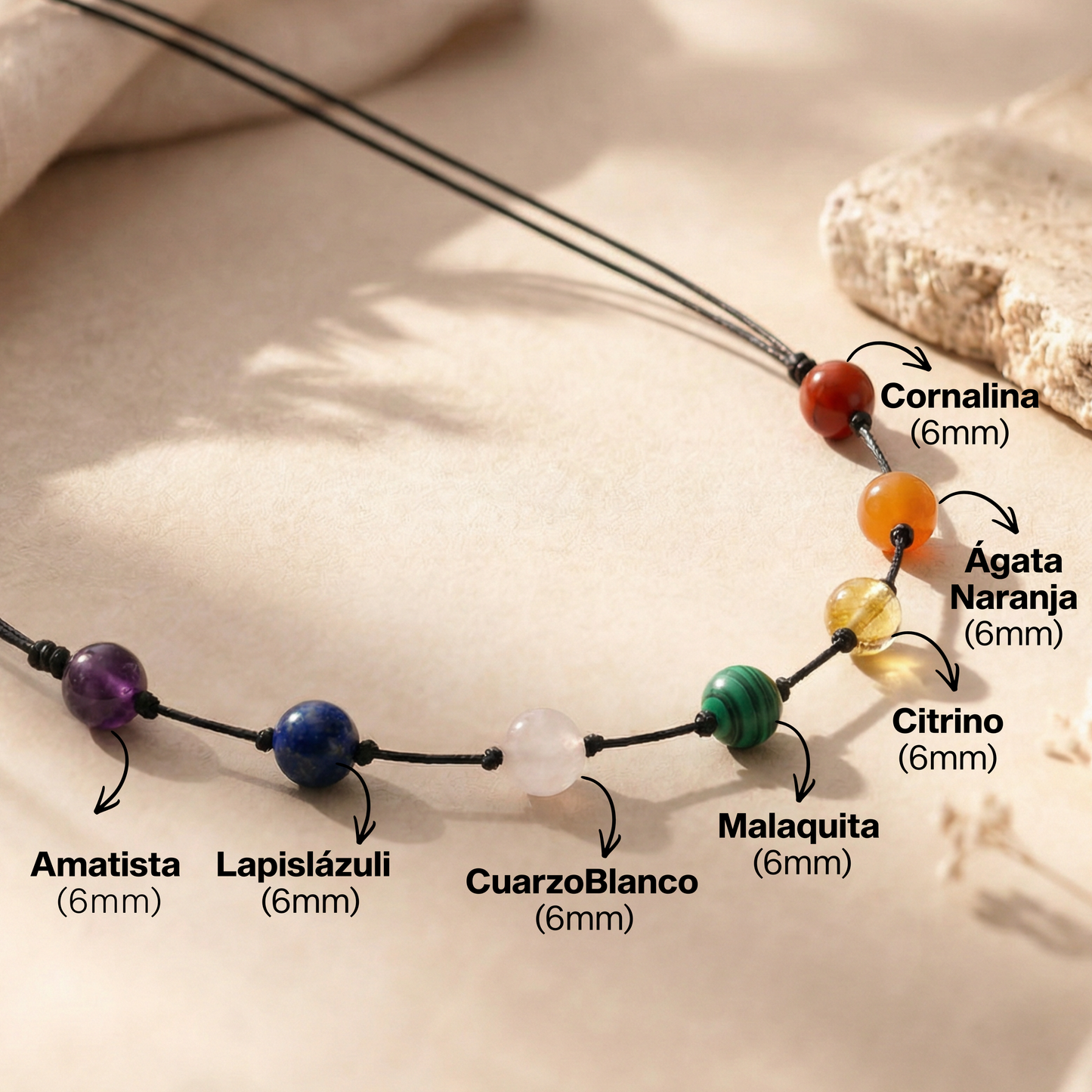 COLLAR BALANCE 7 CHAKRAS