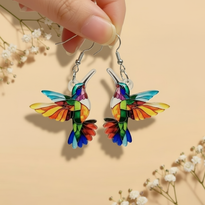 ✨COLIBRÍ ✨ (collar o aretes)