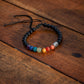 PULSERA 7 CHAKRAS ONIX (6mm)