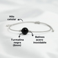PULSERA AMULETO - TURMALINA NEGRA