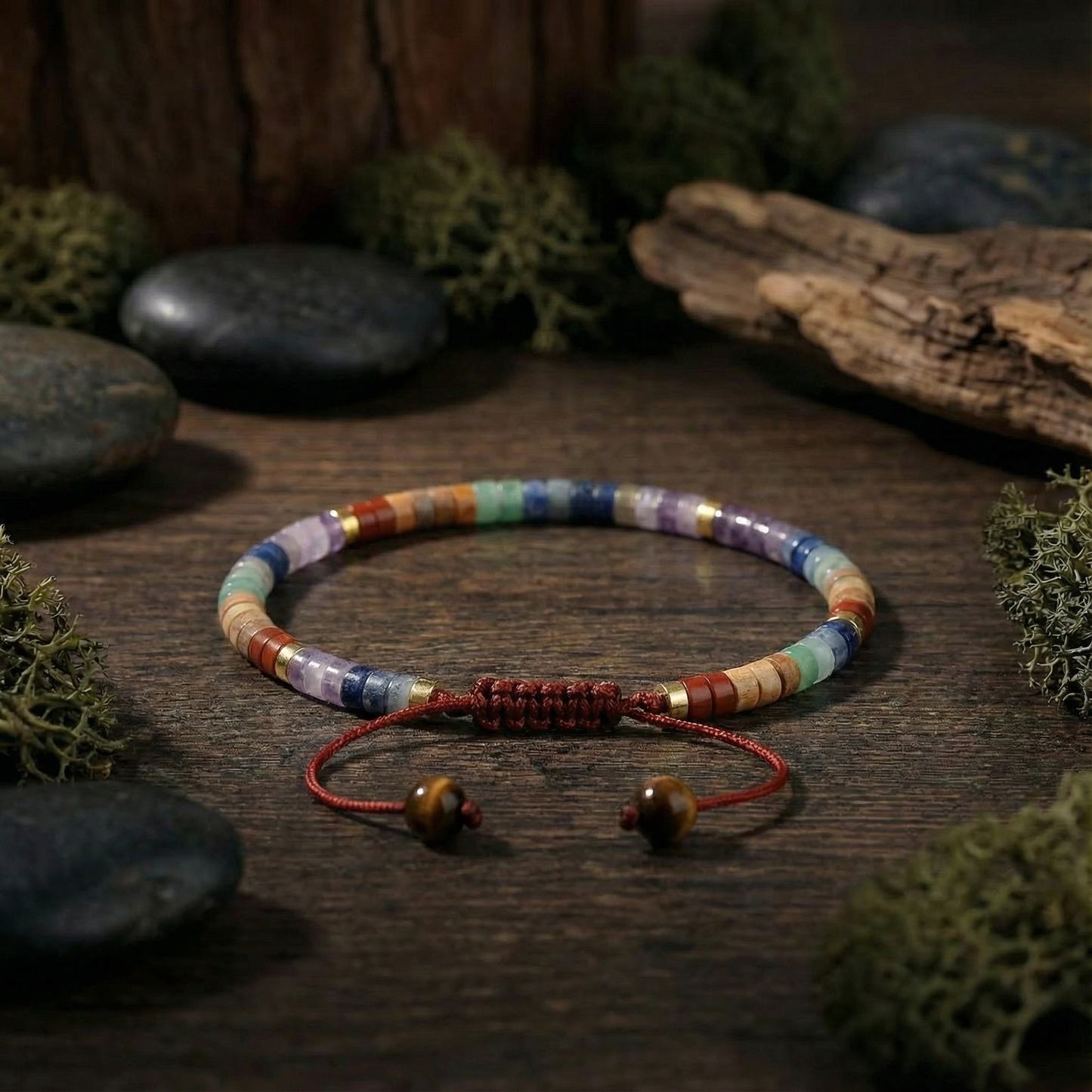 PULSERA ALINEACIÓN 7 CHAKRAS