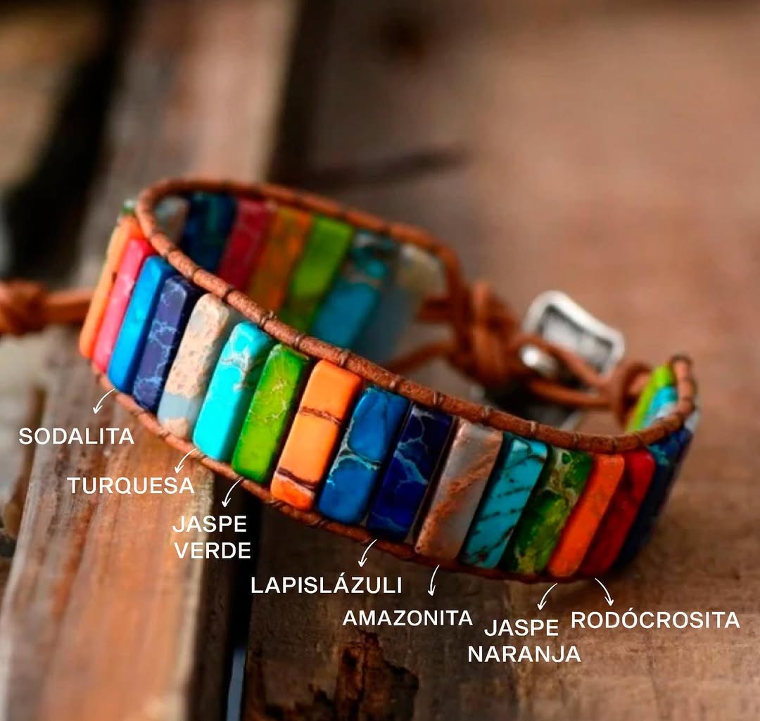 PULSERA EQUILIBRIO 7 CHAKRAS