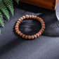 PACK OM - JAPA MALA EN SEMILLAS DE RUDRAKSHA NATURALES + BRAZALETE - Soy Buda