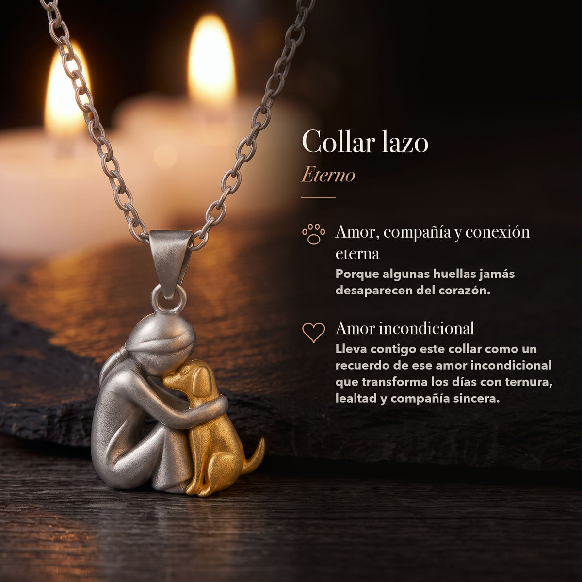 Significado del Collar Lazo Eterno: amor, compañía y conexión eterna