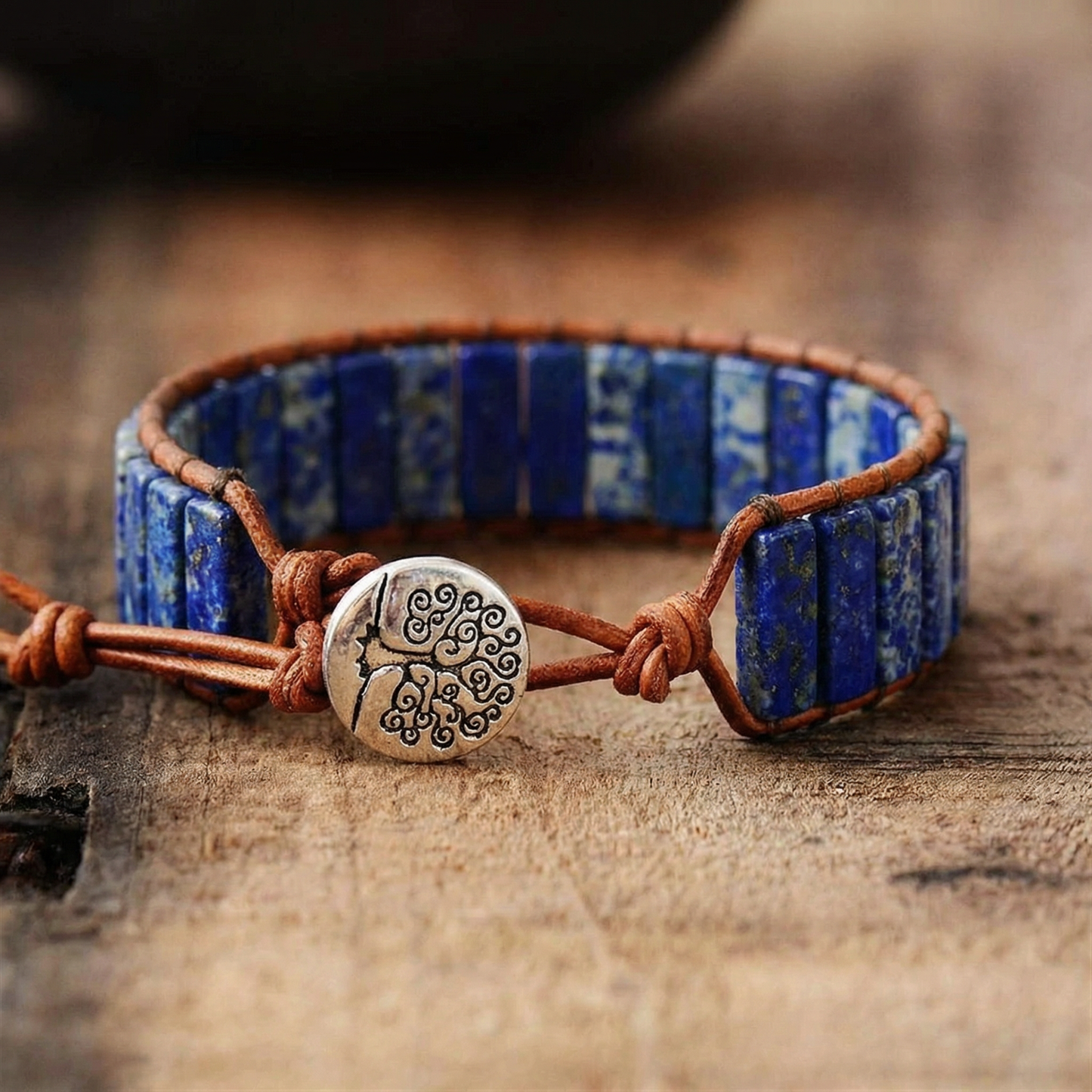 PULSERA BOHEMIA LAPISLAZULI