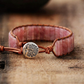 PULSERA BOHEMIA CUARZO FRESA