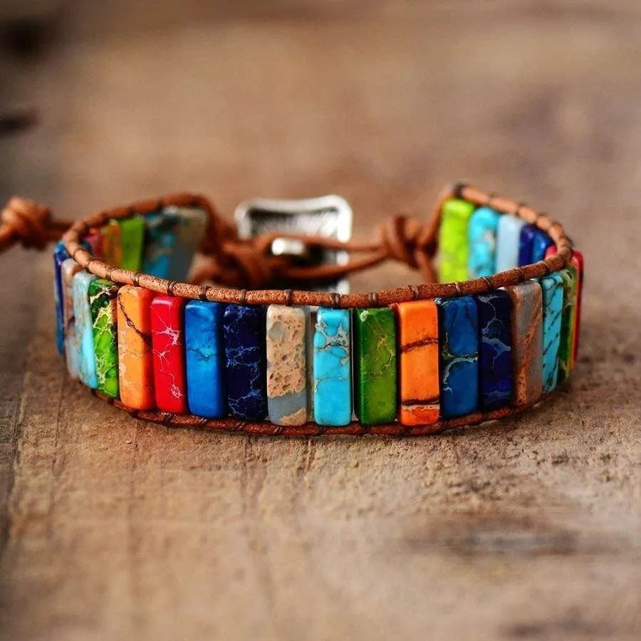 PULSERA EQUILIBRIO 7 CHAKRAS