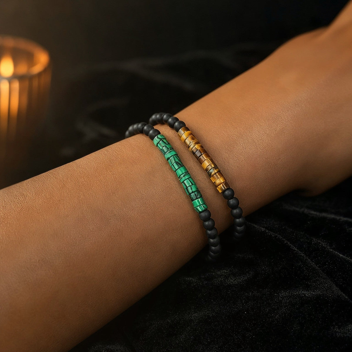PULSERAS SUTILES CON PROPÓSITO · Prosperidad y Esencia juntas en la misma muñeca