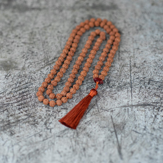 JAPA MALA JASPE ROJO - Soy Buda